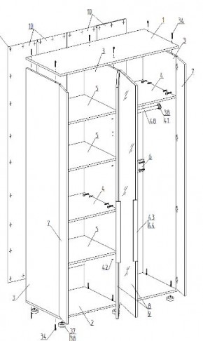 Детская "Лео" (модульная) в Чайковском - chaykovskiy.mebel24.online | фото 5