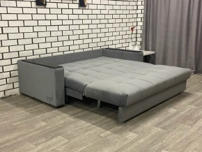 Диван Аккордеон 1280*2000 ППУ подлокотник ПРЯМОЙ накладки МДФ в Чайковском - chaykovskiy.mebel24.online | фото 2