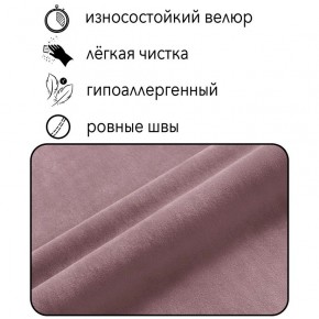 Диван Горизонт Д2-ВР (велюр розовый) 1200 в Чайковском - chaykovskiy.mebel24.online | фото 4