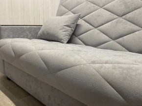Диван Престиж-15 (НПБ+МДФ) велюр Sensey silver в Чайковском - chaykovskiy.mebel24.online | фото 7