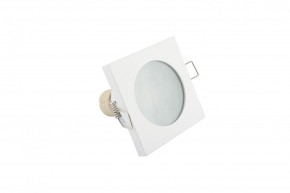 DK3014-WH Встраиваемый светильник влагозащ., IP 44, 50 Вт, GU10, белый, алюминий в Чайковском - chaykovskiy.mebel24.online | фото 4