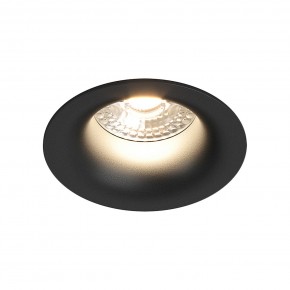 DK3024-BK Встраиваемый светильник, IP 20, 10 Вт, GU5.3, LED, черный, пластик в Чайковском - chaykovskiy.mebel24.online | фото 1