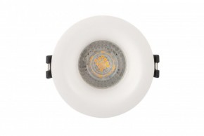 DK3024-WH Встраиваемый светильник, IP 20, 10 Вт, GU5.3, LED, белый, пластик в Чайковском - chaykovskiy.mebel24.online | фото 1