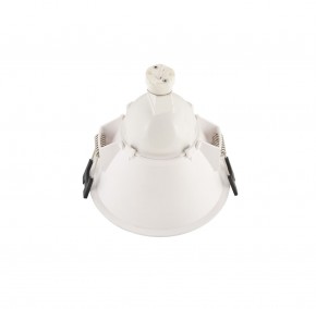 DK3026-WB Встраиваемый светильник, IP 20, 10 Вт, GU5.3, LED, белый/черный, пластик в Чайковском - chaykovskiy.mebel24.online | фото 4