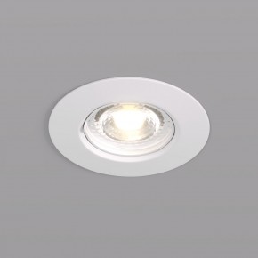 DK3028-WH Встраиваемый светильник, IP 20, 10 Вт, GU5.3, LED, белый, пластик в Чайковском - chaykovskiy.mebel24.online | фото 1