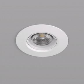 DK3028-WH Встраиваемый светильник, IP 20, 10 Вт, GU5.3, LED, белый, пластик в Чайковском - chaykovskiy.mebel24.online | фото 2