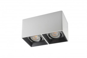 DK3035-WB Светильник накладной IP 20, 10 Вт, GU5.3, LED, белый/черный, пластик в Чайковском - chaykovskiy.mebel24.online | фото 2