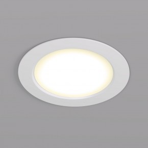 DK3048-WH Встраиваемый светильник, IP 20, 7Вт, LED, белый, пластик в Чайковском - chaykovskiy.mebel24.online | фото 1