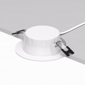 DK3048-WH Встраиваемый светильник, IP 20, 7Вт, LED, белый, пластик в Чайковском - chaykovskiy.mebel24.online | фото 2