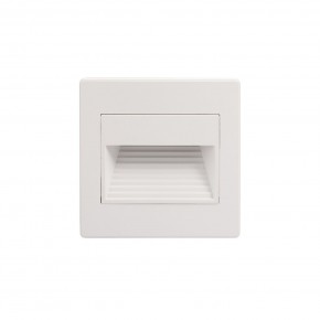 DK3050-WH Светильник встраиваемый в стену, IP 20, LED 3000, 1 Вт, белый, пластик в Чайковском - chaykovskiy.mebel24.online | фото 3
