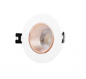 DK3061-WBR Встраиваемый светильник, IP 20, 10 Вт, GU5.3, LED, белый/бронзовый, пластик в Чайковском - chaykovskiy.mebel24.online | фото 1