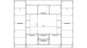 ДУБЛИН Гостиная в Чайковском - chaykovskiy.mebel24.online | фото 2