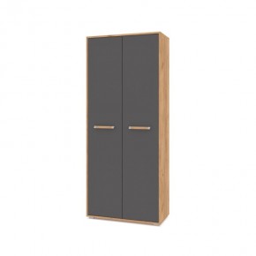 ФЛОРИДА Ф20 Шкаф 2-х створчаты (дуб золотой/графит) в Чайковском - chaykovskiy.mebel24.online | фото