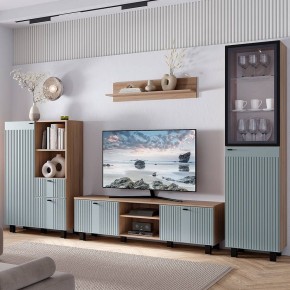 Гостиная Олива (Дуб каньон/MF11 Шарли бриз) в Чайковском - chaykovskiy.mebel24.online | фото