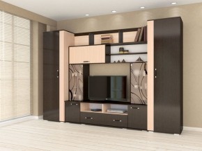 Гостиная Оскар-18-2 венге-дуб молочный в Чайковском - chaykovskiy.mebel24.online | фото