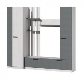 Гостиная Юджи (Анкор светлый/Графит) в Чайковском - chaykovskiy.mebel24.online | фото 2