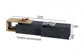 ХЛОЯ Гостиная (Дуб Вотан/Обсидиан) модульная в Чайковском - chaykovskiy.mebel24.online | фото 9