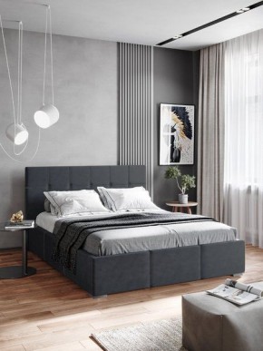 Интерьерная Кровать Рио Серый 1400x2000 в Чайковском - chaykovskiy.mebel24.online | фото