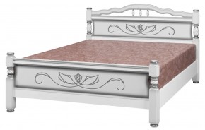 КАРИНА-5 Кровать из массива 1400 в Чайковском - chaykovskiy.mebel24.online | фото 3