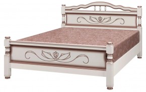 КАРИНА-5 Кровать из массива 1400 в Чайковском - chaykovskiy.mebel24.online | фото 4