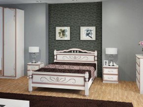 КАРИНА-5 Кровать из массива 1400 в Чайковском - chaykovskiy.mebel24.online | фото 8