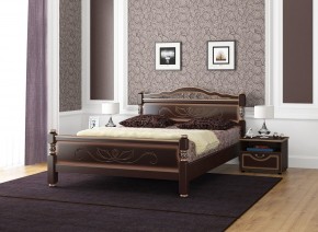 КАРИНА-5 Кровать из массива 1400 в Чайковском - chaykovskiy.mebel24.online | фото 9