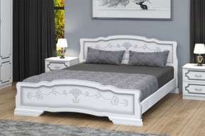 КАРИНА-6 Кровать из массива 1600 в Чайковском - chaykovskiy.mebel24.online | фото 1
