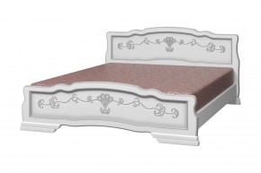 КАРИНА-6 Кровать из массива 1600 в Чайковском - chaykovskiy.mebel24.online | фото 2