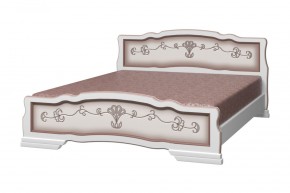 КАРИНА-6 Кровать из массива 1600 в Чайковском - chaykovskiy.mebel24.online | фото 3