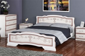 КАРИНА-6 Кровать из массива 1600 в Чайковском - chaykovskiy.mebel24.online | фото 7