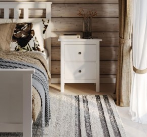 Комод 02 Кантри белый с двумя ящиками в Чайковском - chaykovskiy.mebel24.online | фото 4
