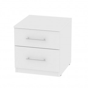 Комод K-48x45x45-1 Калисто (тумба прикроватная) Белый в Чайковском - chaykovskiy.mebel24.online | фото