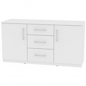 Комод K-70x135x45-1 (Белый) Калисто в Чайковском - chaykovskiy.mebel24.online | фото