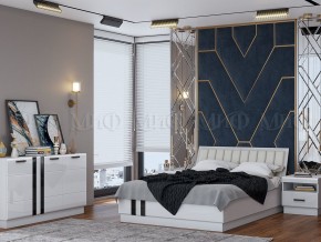 МАГНОЛИЯ Комод (Белый глянец/Белый) в Чайковском - chaykovskiy.mebel24.online | фото 3