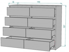 Комод Мальта K133 в Чайковском - chaykovskiy.mebel24.online | фото 2