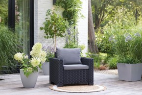 Комплект кресел Калифорния (California chair) графит в Чайковском - chaykovskiy.mebel24.online | фото 1
