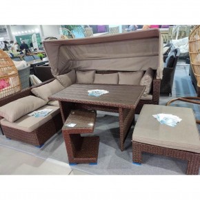 Комплект мебели с диваном AFM-320B-T320 Brown в Чайковском - chaykovskiy.mebel24.online | фото 2