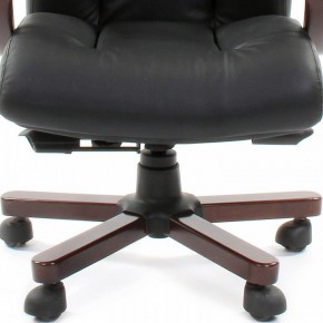 Кресло для руководителя Chairman 421 черный/орех темный, черный в Чайковском - chaykovskiy.mebel24.online | фото 4
