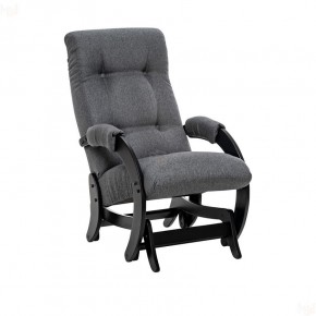 Кресло-качалка Модель 68 (Leset Футура) Венге, ткань Malmo 95 в Чайковском - chaykovskiy.mebel24.online | фото