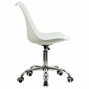 Кресло стул BRABIX "Eames MG-310 CH", хром, пластик белый, экокожа белая, 532923 в Чайковском - chaykovskiy.mebel24.online | фото 3