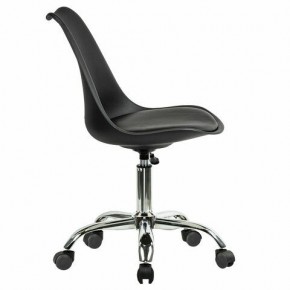 Кресло стул BRABIX "Eames MG-310 CH", хром, пластик черный, экокожа черная, 532925 в Чайковском - chaykovskiy.mebel24.online | фото 3