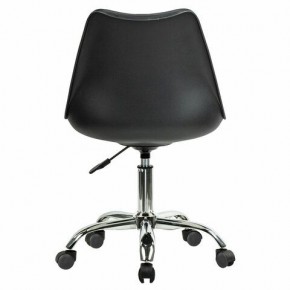 Кресло стул BRABIX "Eames MG-310 CH", хром, пластик черный, экокожа черная, 532925 в Чайковском - chaykovskiy.mebel24.online | фото 4