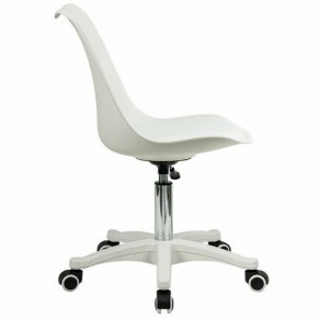 Кресло стул BRABIX "Eames MG-310 PL", пластик белый, экокожа белая, 532926 в Чайковском - chaykovskiy.mebel24.online | фото 3