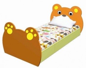 Кровать детская Медвежонок К-1V МДФ (600*1400) в Чайковском - chaykovskiy.mebel24.online | фото