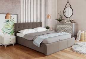 Кровать Изабелла с латами Newtone cacao 1400x2000 в Чайковском - chaykovskiy.mebel24.online | фото 2