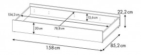 Кровать Mirum 2010 в Чайковском - chaykovskiy.mebel24.online | фото 8