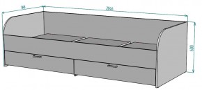 Кровать Ольга L54 (800*2000) в Чайковском - chaykovskiy.mebel24.online | фото 2