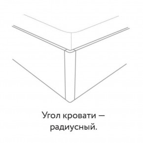 Кровать "СА-24" Александрия БЕЗ основания (МДФ/ткань) 1400х2000 в Чайковском - chaykovskiy.mebel24.online | фото 3