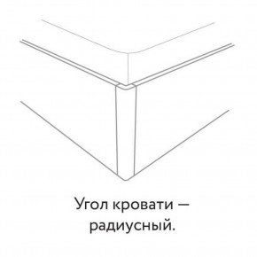 Кровать "Сандра" БЕЗ основания 1200х2000 в Чайковском - chaykovskiy.mebel24.online | фото 3