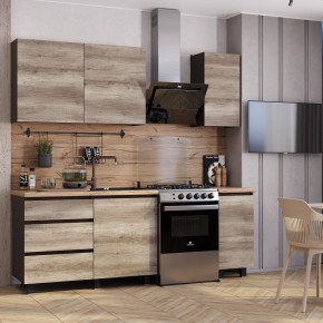 Кухня Энигма 1.6 м (венге/дуб каньон) в Чайковском - chaykovskiy.mebel24.online | фото